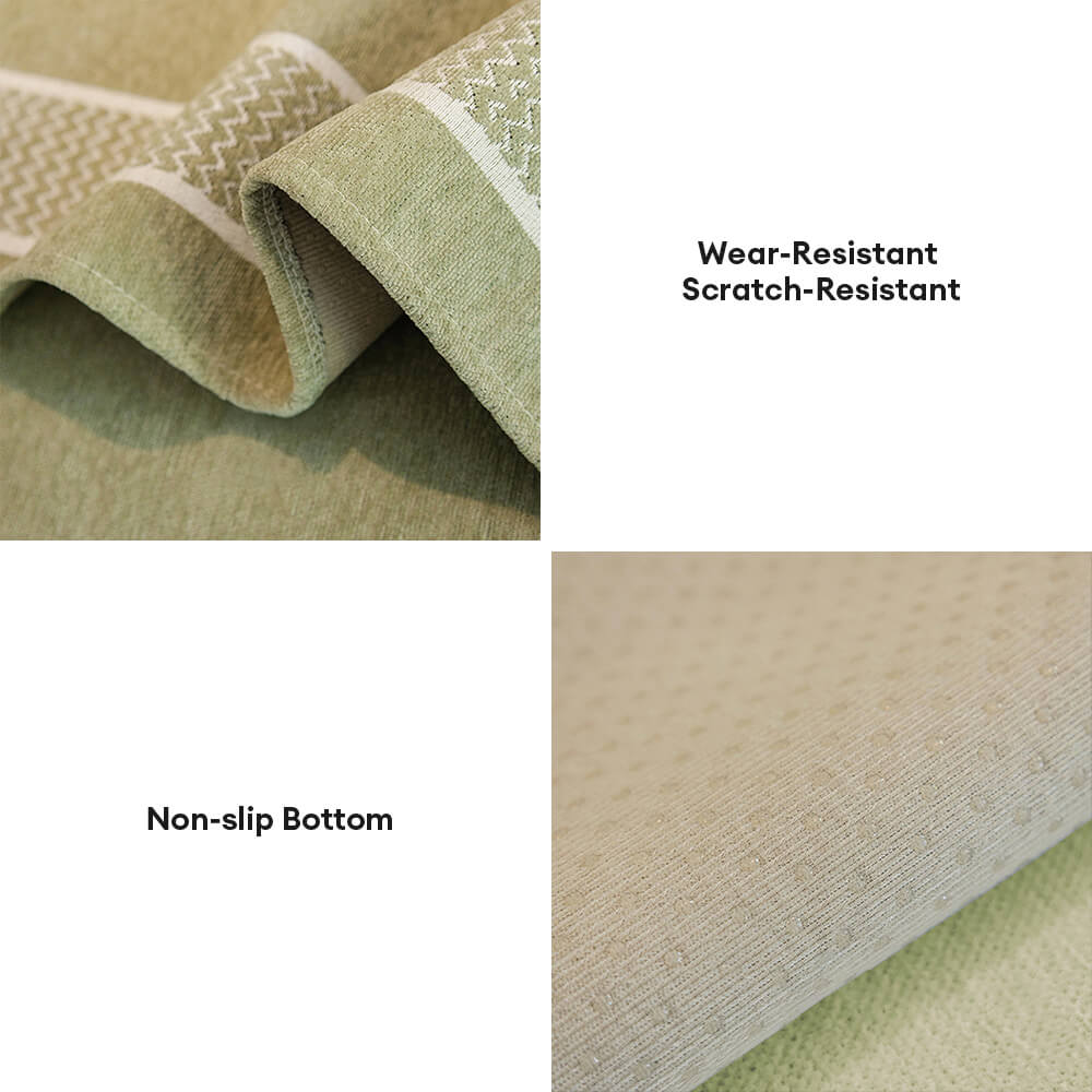 Chenille Jacquard Wide Edge Design Scratch-Resistant Sofa Cover