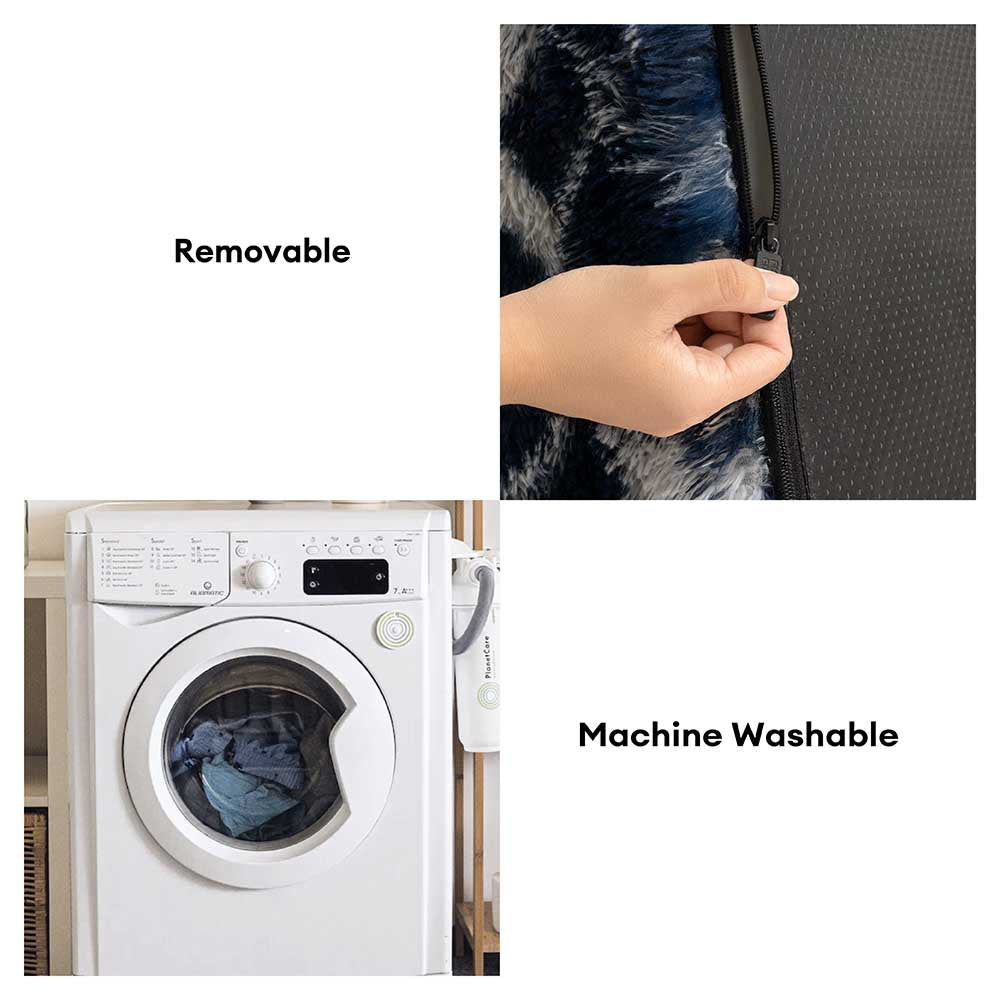 Classic Plaid Orthopaedic Bolster Cat Sofa Bed - Cosy Comfort