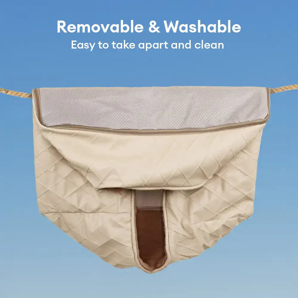 Cosy Diamond Faux Leather Square Dog Bed for Puppies