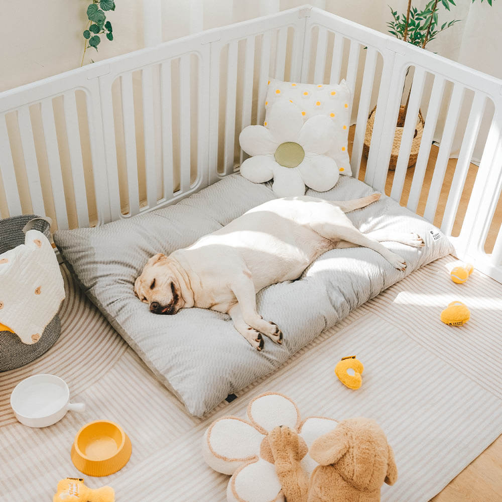 Dual-Sided Cosy Plush Washable Calming Dog Mat