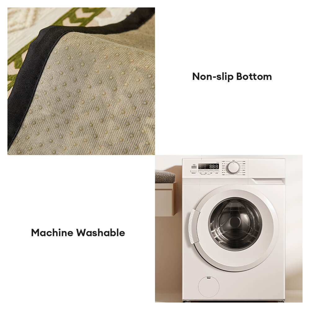 Colour-block Woven Suede Soft Skin-Friendly Anti-Skid Sofa Cover