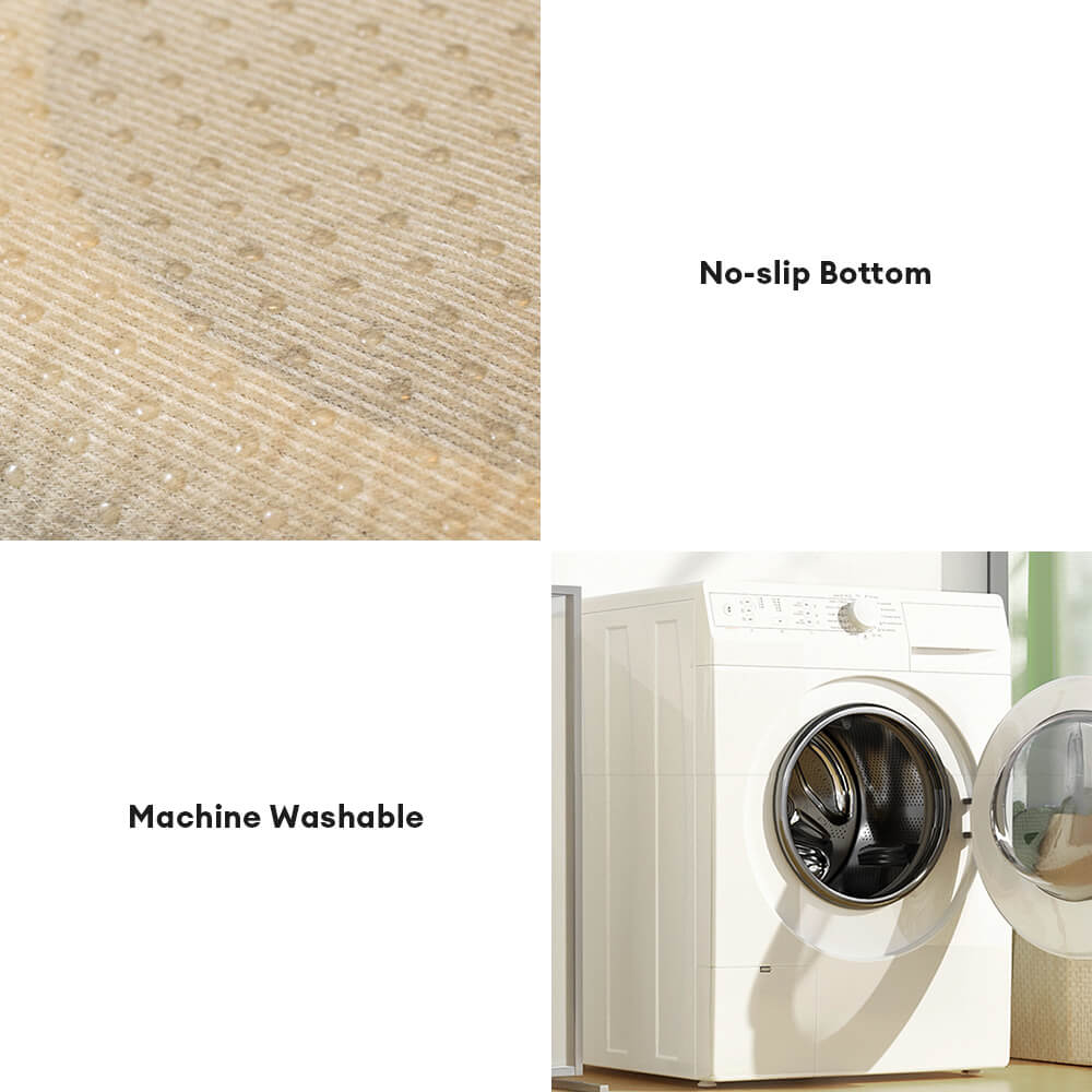 Elegant Floral Chenille Sofa Cover with Wavy Border