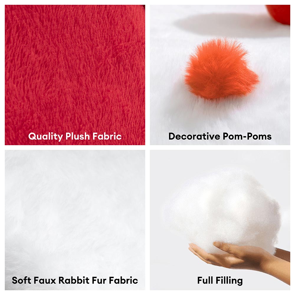 Festive Snow House Orthopaedic Dog Bed - Christmas Warmth