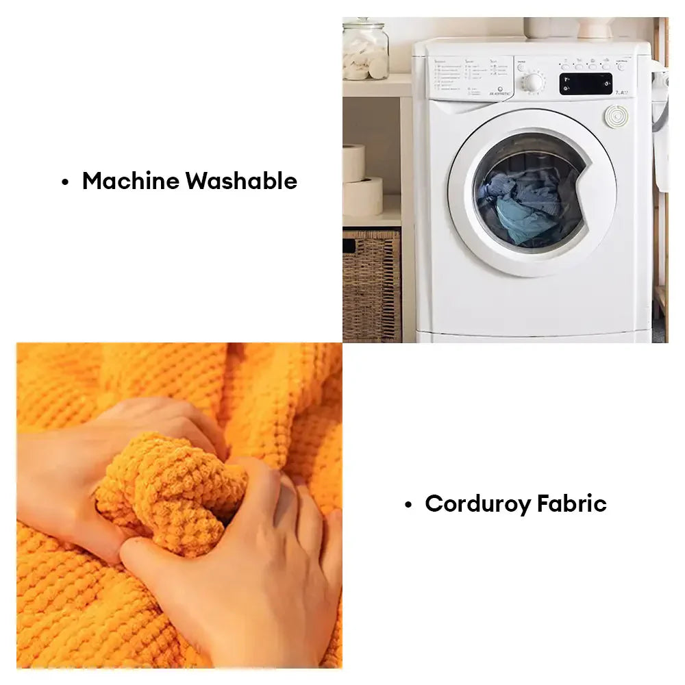 Corduroy Warm Scratch Resistant Sofa Protective Sofa Cover