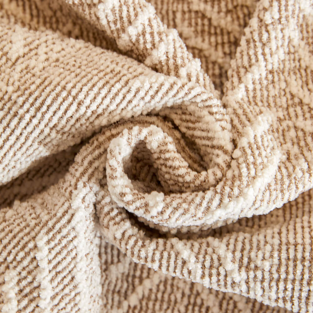 Herringbone Chenille Anti-Slip Magic Sofa Cover