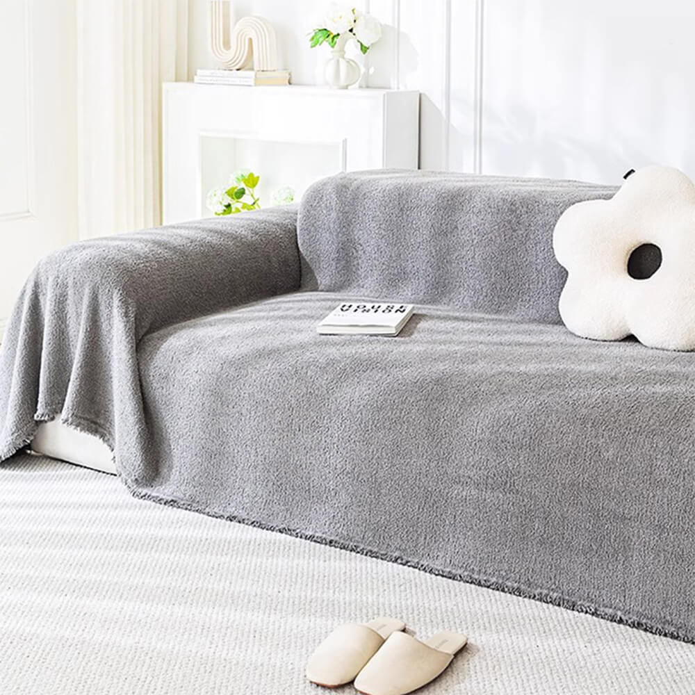 Soft Plush Water-resistant Multi-Purpose Furniture Protection Sofa Cover