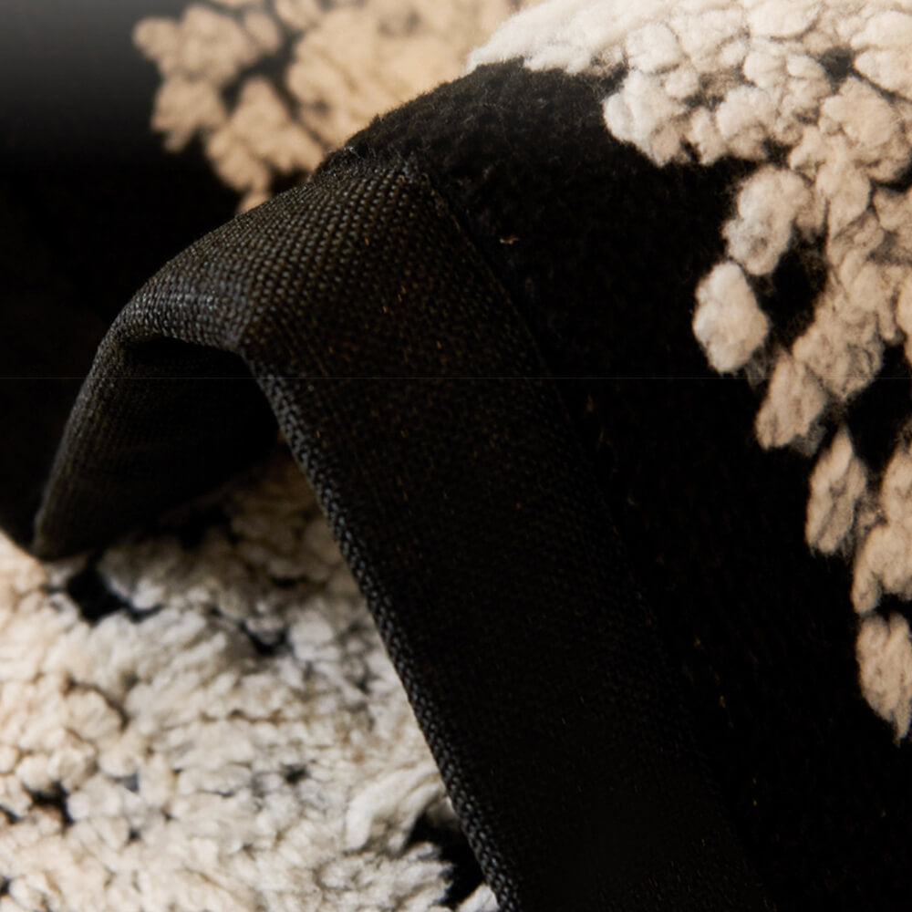 Striped Plush Chenille Thickened Cushion Protector Non-Slip Sofa Cover