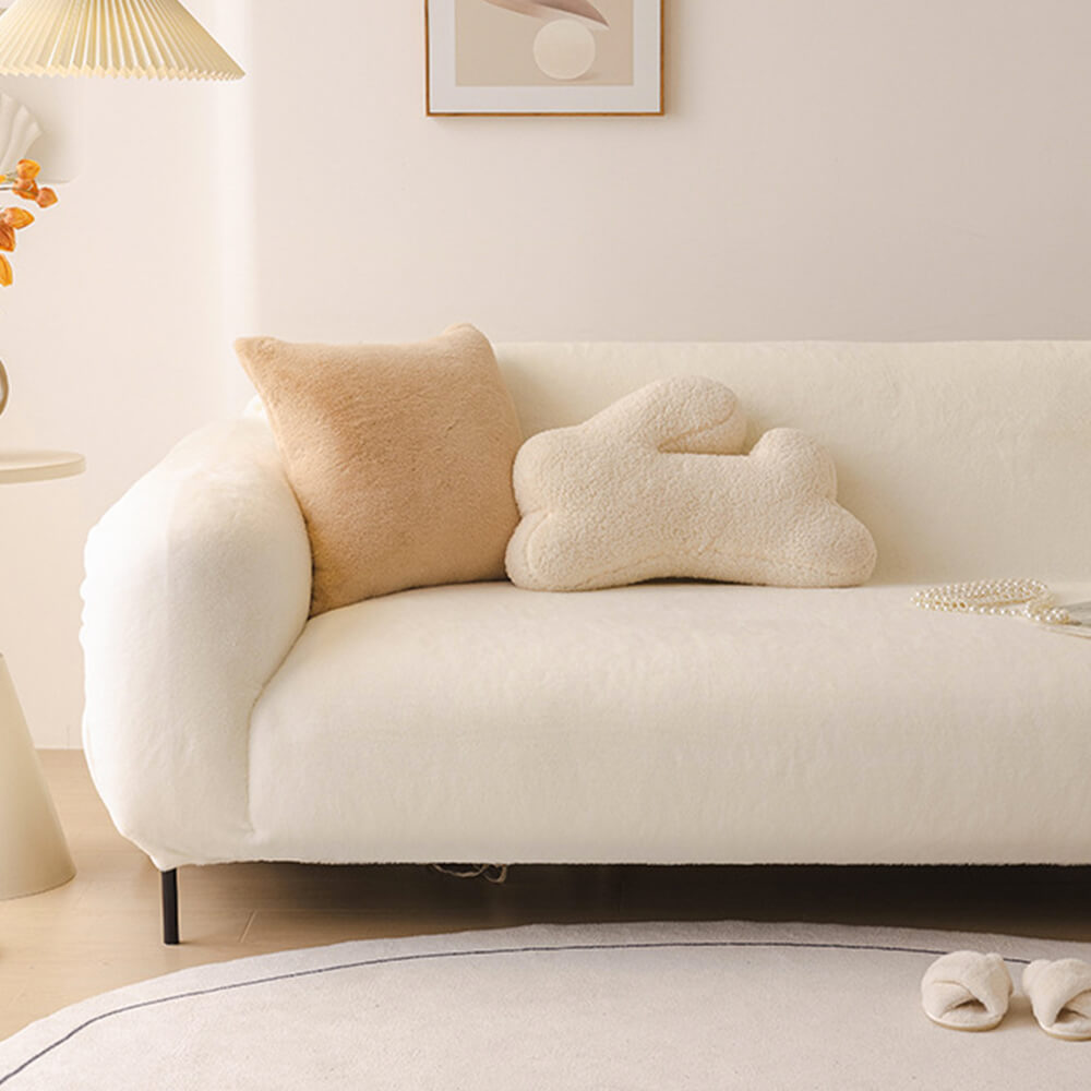 Ultra Soft Skin Friendly Plush Full Coverage Furniture Protector Sofa Cover