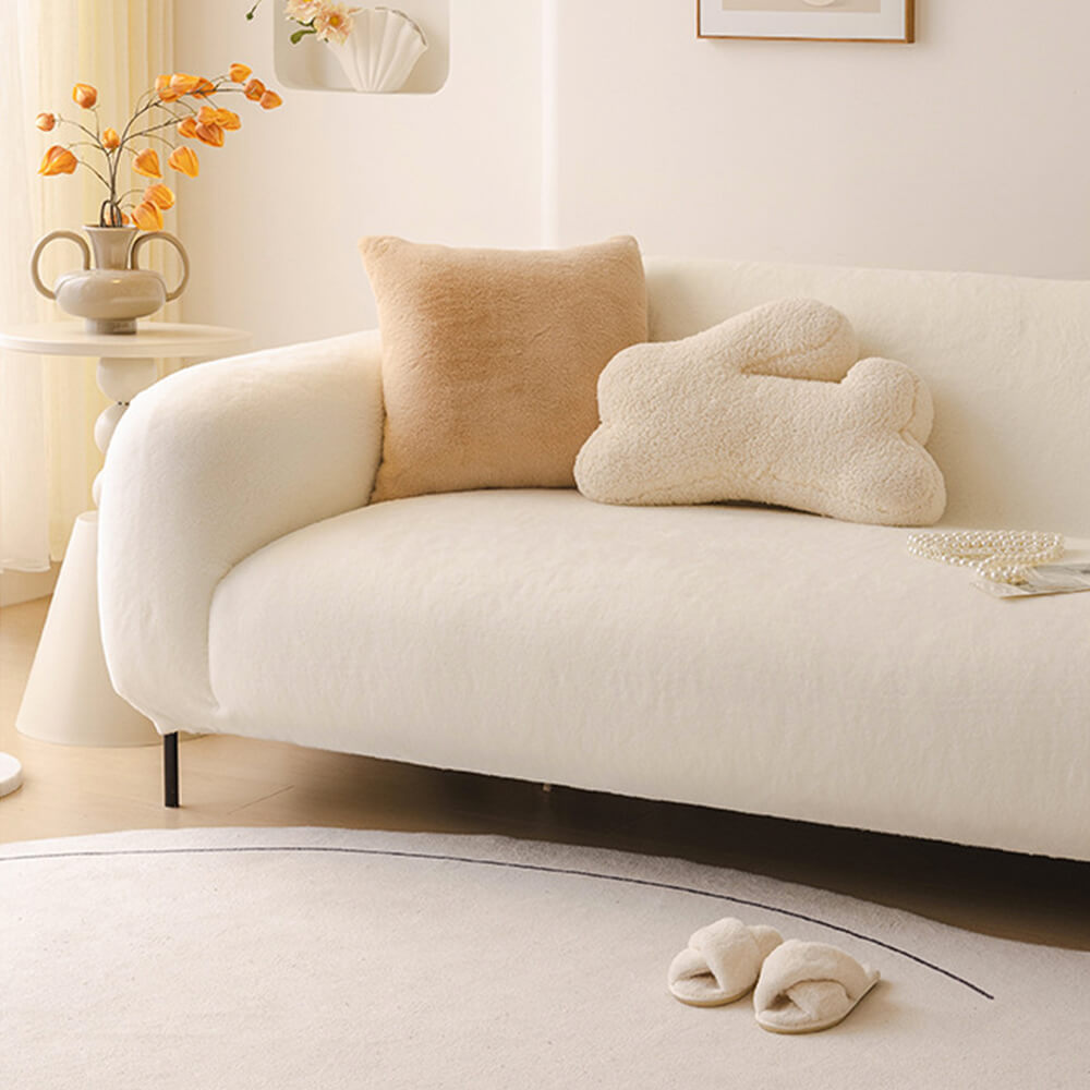 Ultra Soft Skin Friendly Plush Full Coverage Furniture Protector Sofa Cover