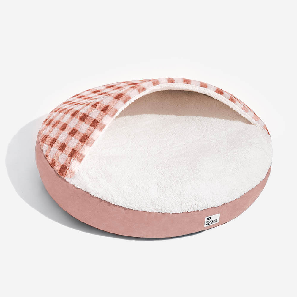 Round Canopy Dream Dog Bed Pet Nest Bed