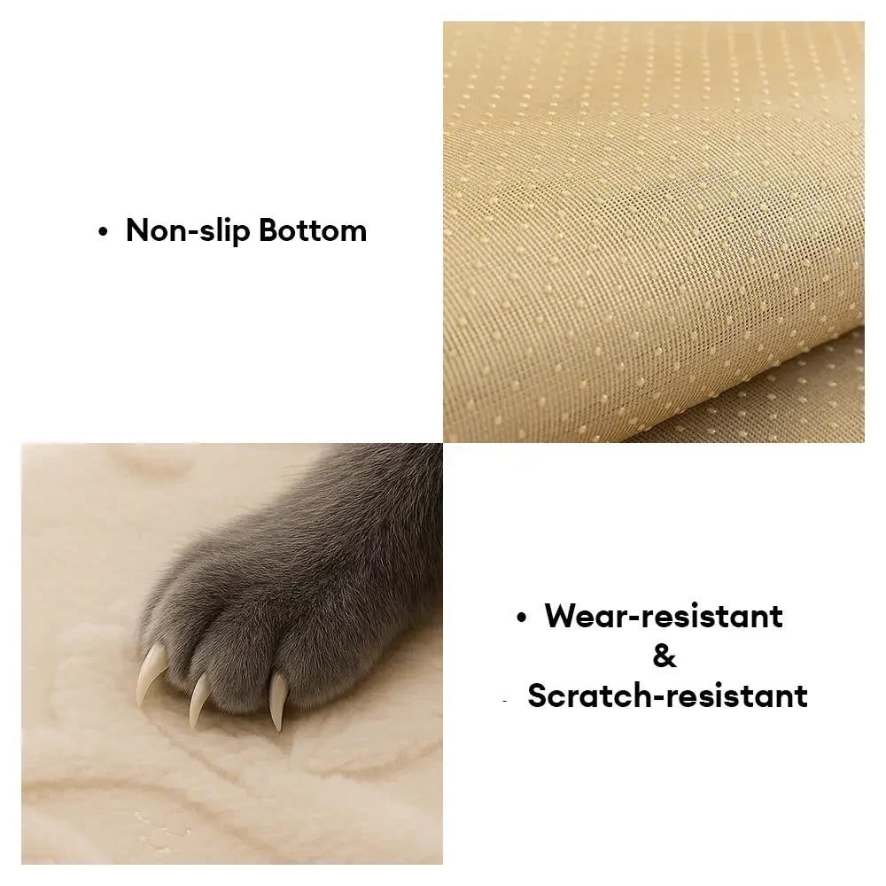 Jacquard Plush Comfortable Scratch-Resistant Non-Slip Sofa Cover