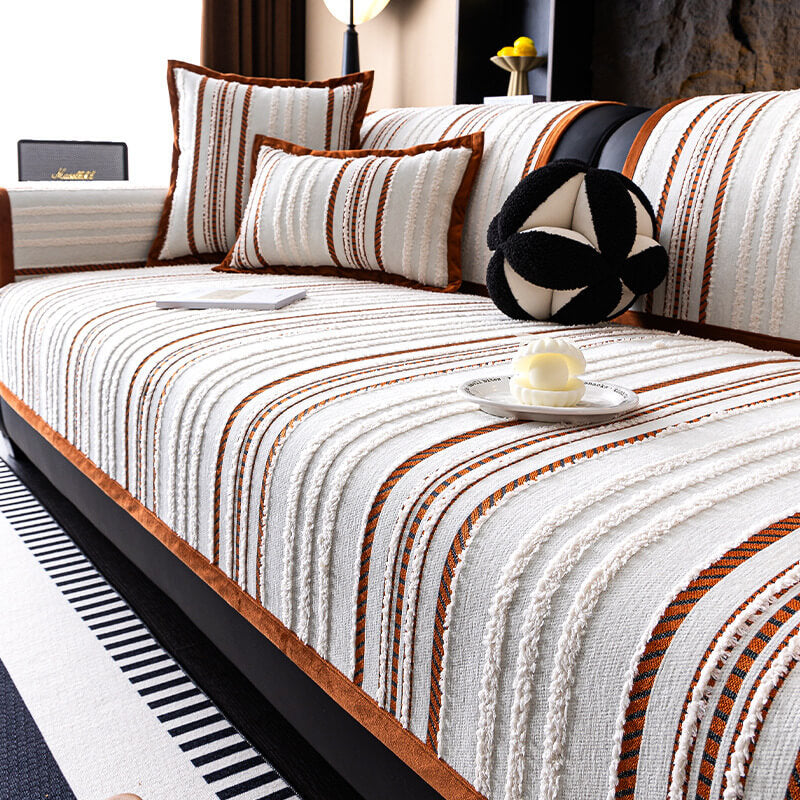 Luxury Chenille Soft Wear-Resistant and Non-Slip Furniture Protection Sofa Cover