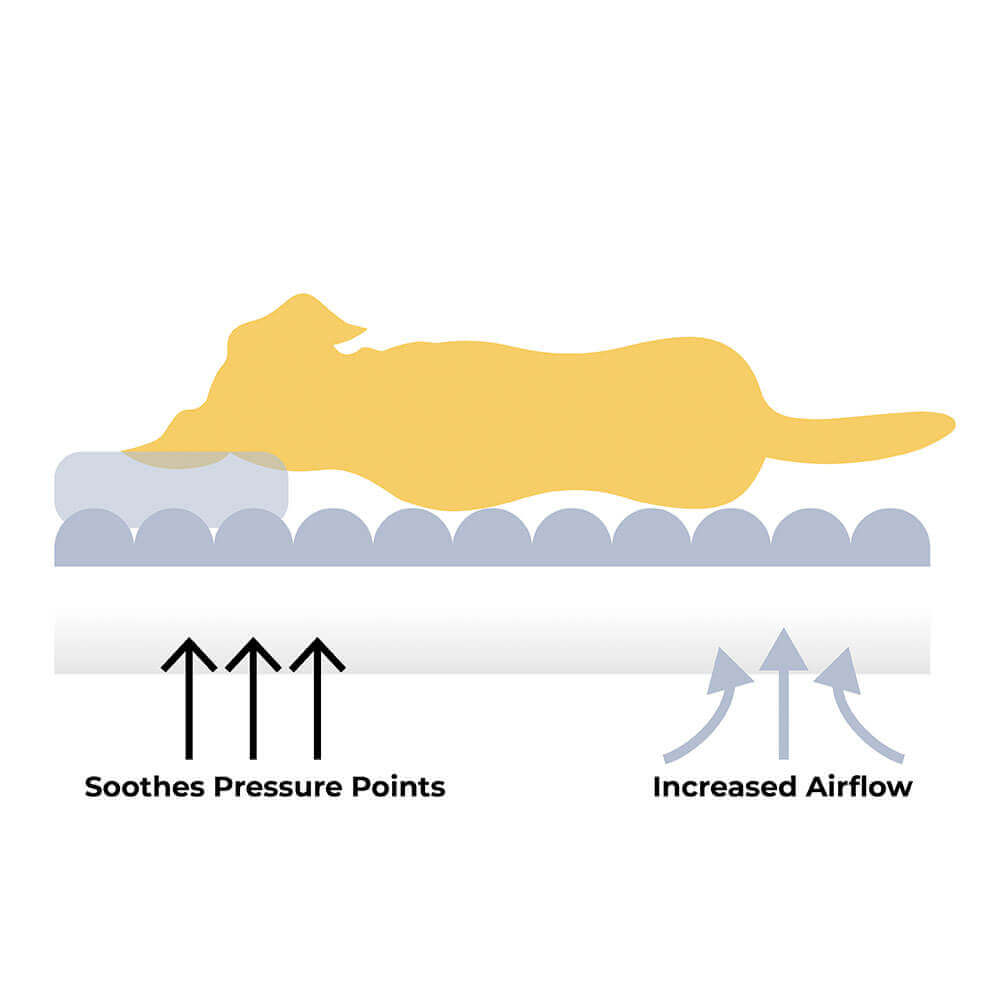 Vintage Chessboard Orthopaedic Support Extra Large Dog Sofa Bed - King's Sofa