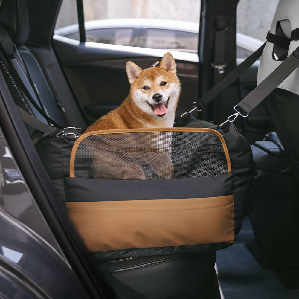 Waterproof Breathable Dog Booster Car Seat- Pup Rover