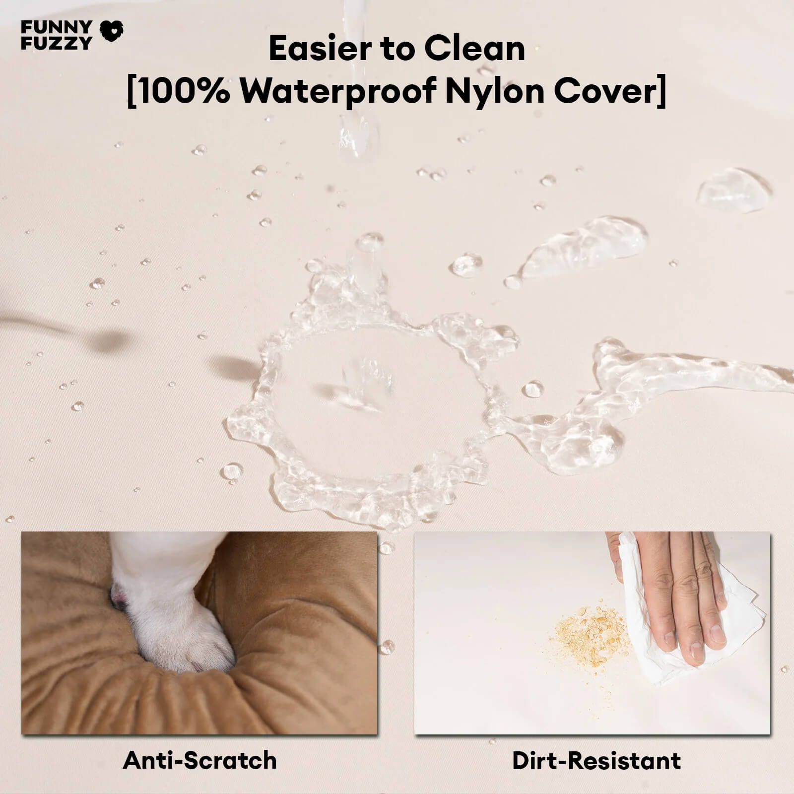 Waterproof Breathable Dog Booster Car Seat- Pup Rover