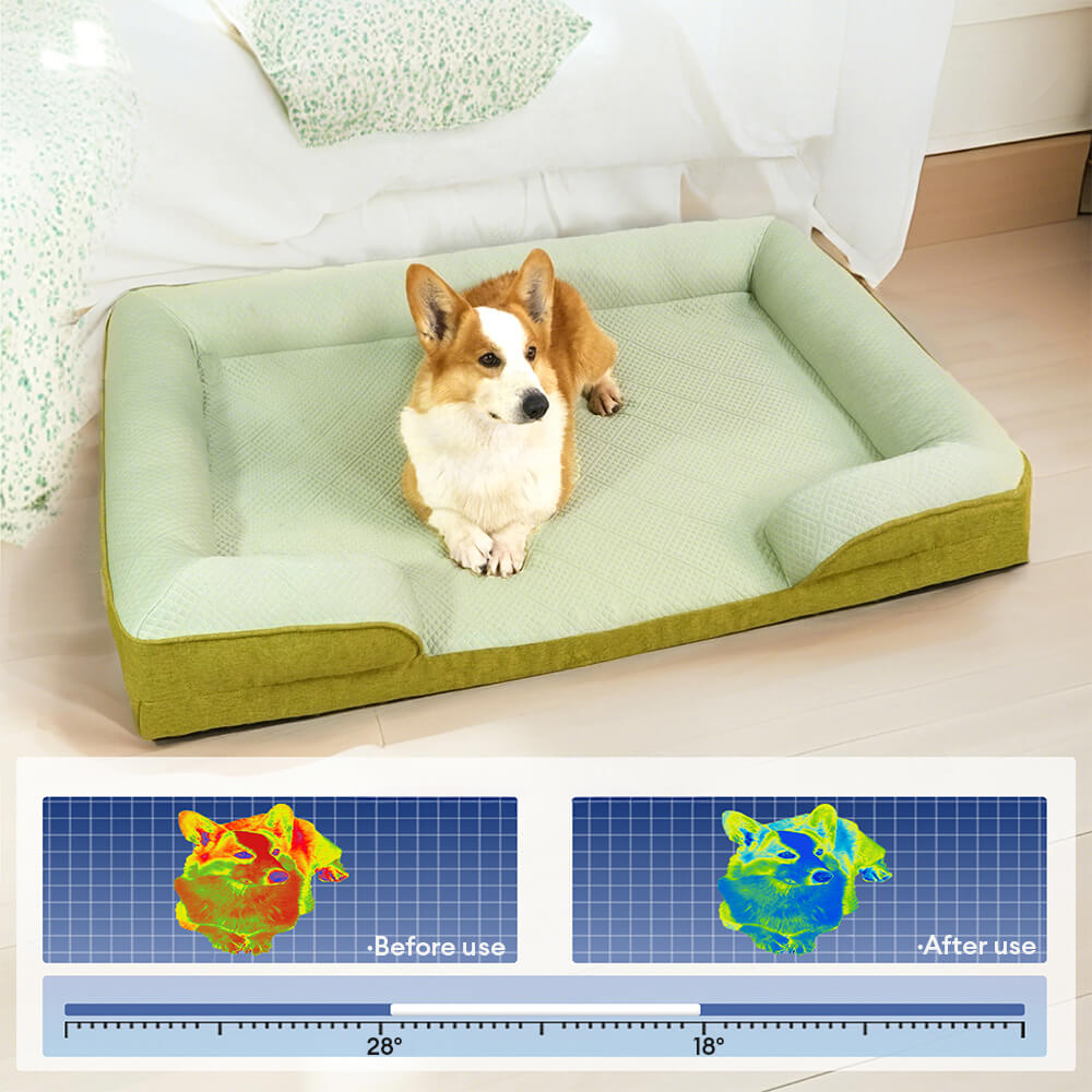 Cooling Orthopaedic Washable Large Dog Sofa Bed
