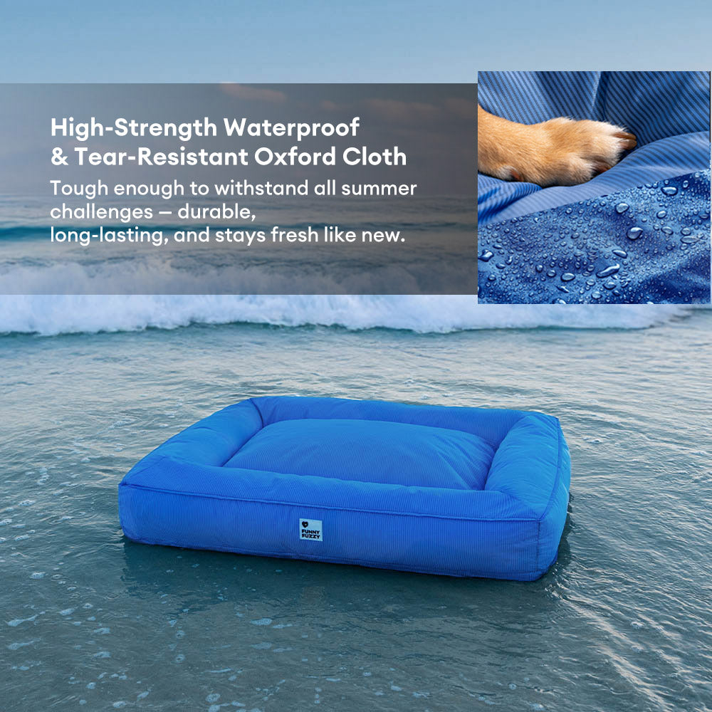 Fully Orthopaedic Surround Support Waterproof Fabric Anti-Anxiety Large Dog Bed