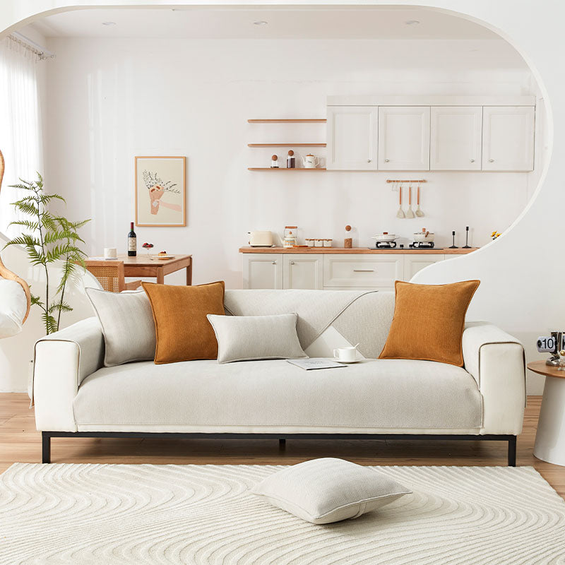 Herringbone Chenille Fabric Waterproof & Antifouling Sofa Cover