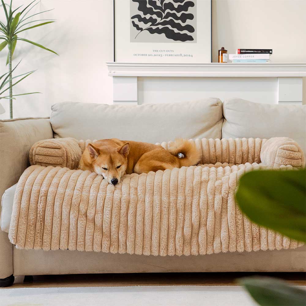 Fluffy Sofa Blanket Bolster Dog Mat Sofa Cover