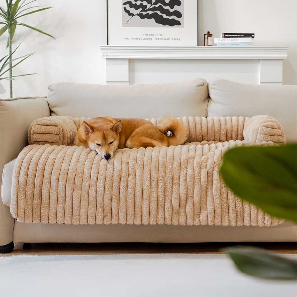 Fluffy Sofa Blanket Bolster Dog Mat Sofa Cover