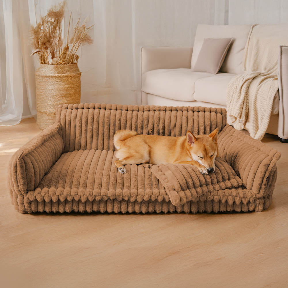 Large Washable Fluffy Orthopaedic Soft Dog Sofa Bed-Snoozy Dream
