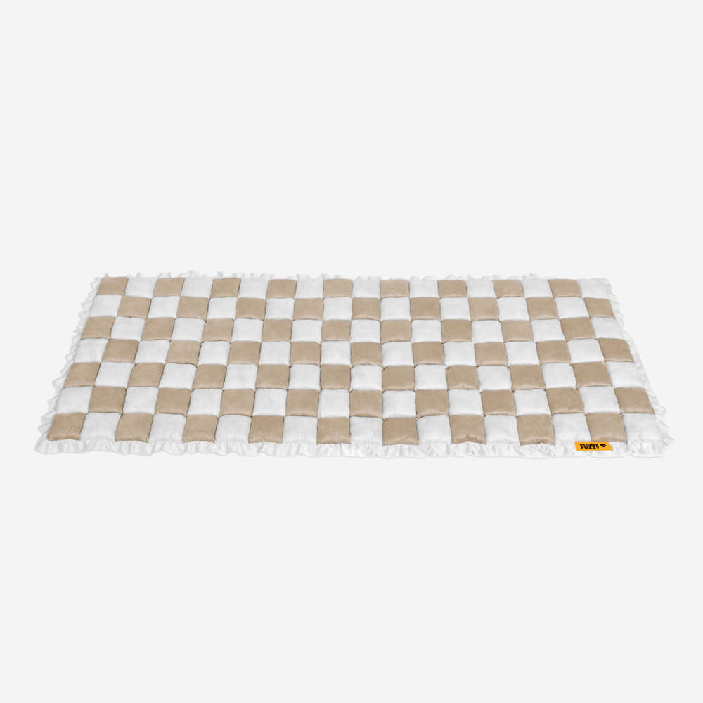 All-Season Plaid Pet Mat Scratch-Resistant Protector Sofa Cover