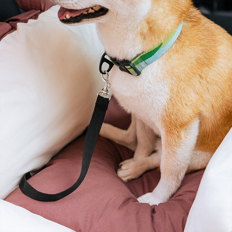 Bear Ears Pet Car Safety Bed Multifunctional Dog Car Seat Bed