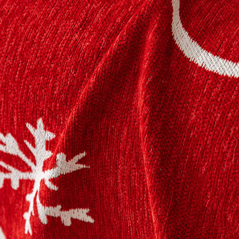 Christmas Decoration Chenille Wear-Resistant Sofa Blanket Sofa Cover