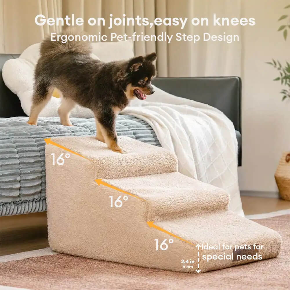 Climbing Aid for Bed and Couch Access Joint Protection Soft Dog Ramp Steps