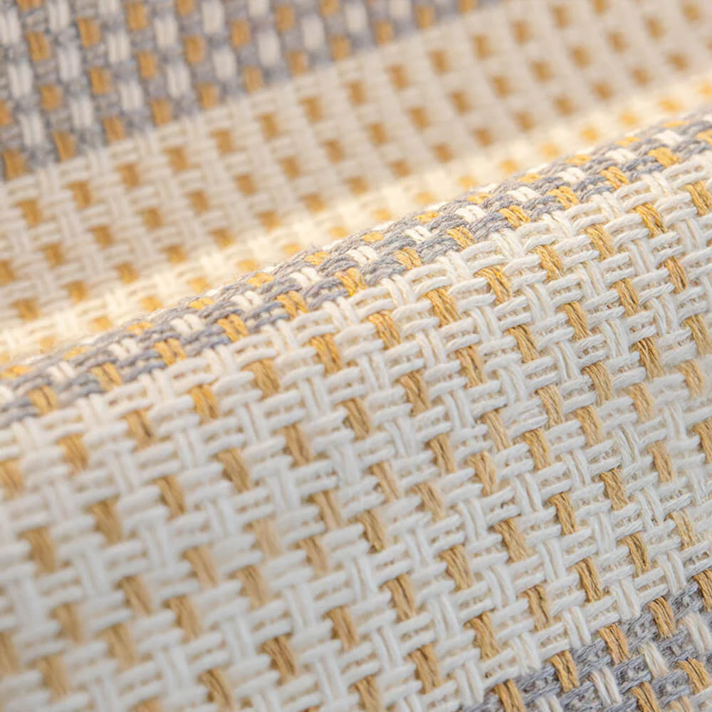 Cotton Linen Stripe Anti-scratch Furniture Protector Sofa Cover