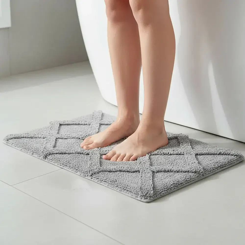 Diamond Plush Thick Absorbent Washable Non-Slip Carpet
