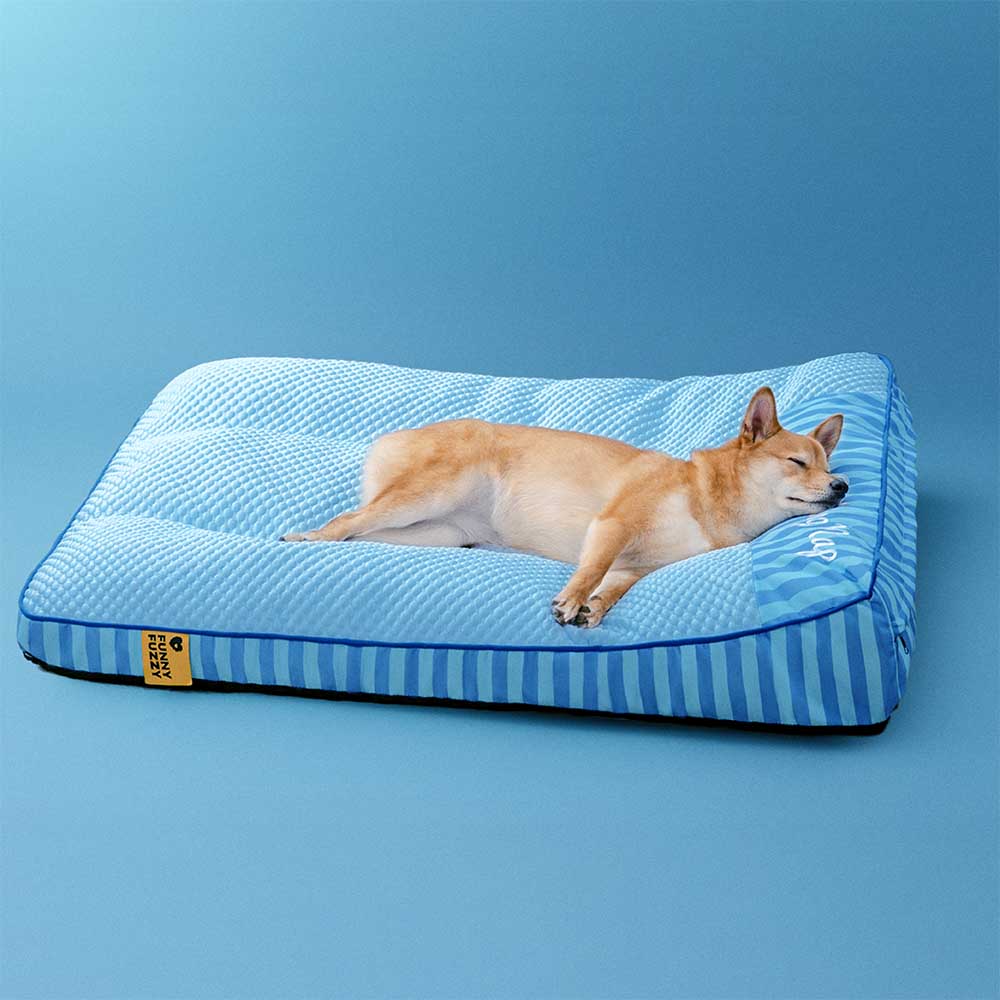 Extra Large Cooling Washable Rectangle Orthopaedic Dog Bed - Cooling Nap