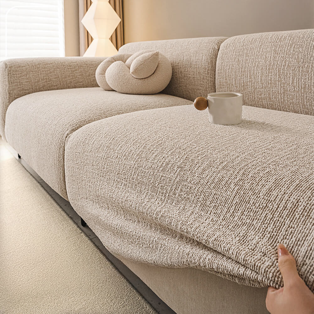 Elegant Chenille All-Seasons Anti-Scratch Sofa Full Wrap Stretch Sofa Cover