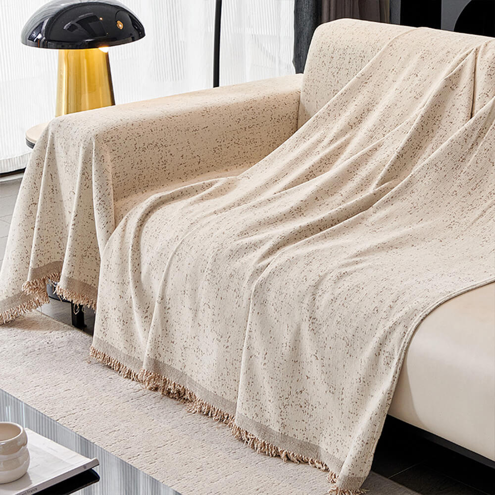 Modern Minimalist Chenille Full Coverage Anti-Cat Scratch Sofa Cover
