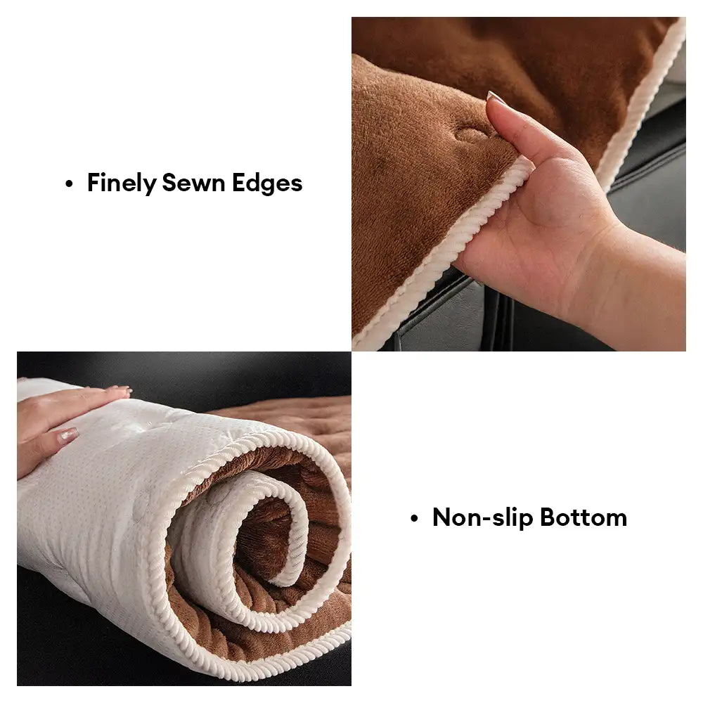 Vintage Leather Sofa Protection Non-Slip Sofa Cover