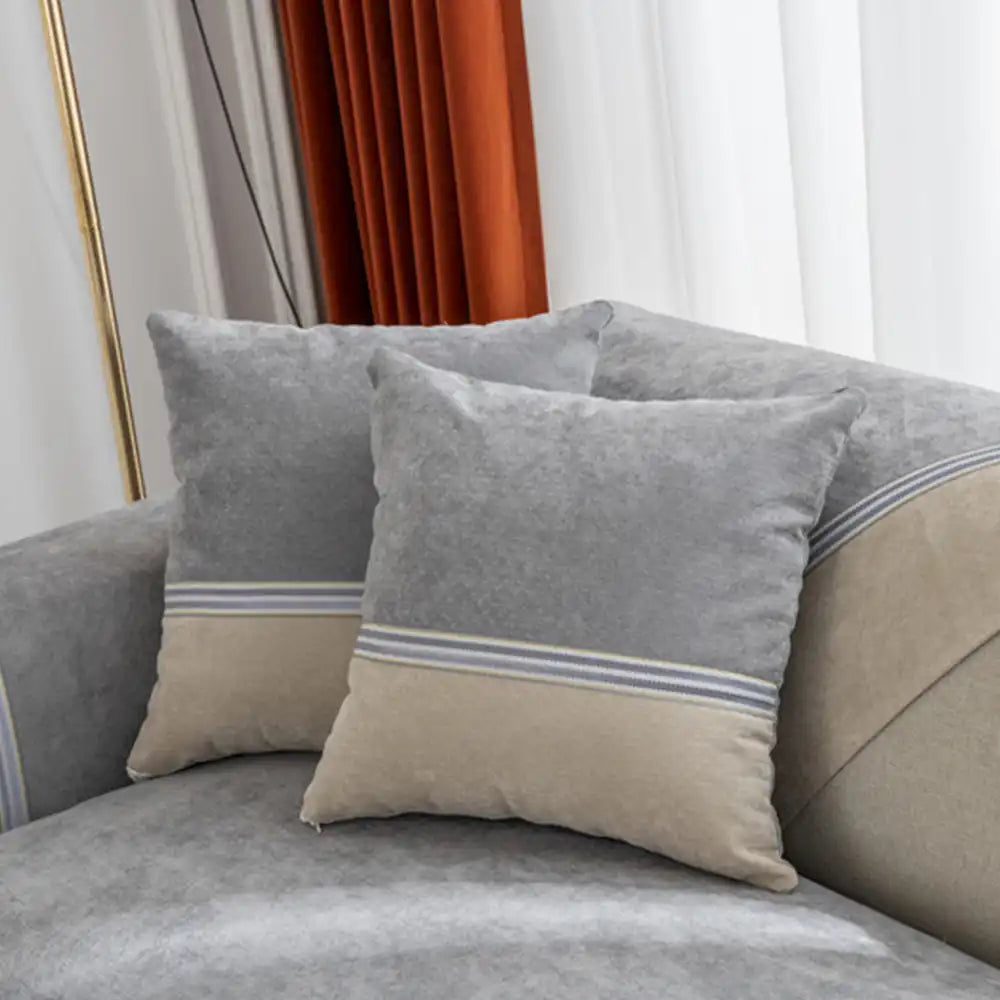 All Seasons Water-Resistant Colourblock Anti-Slip Sofa Cover for Pets and Kids