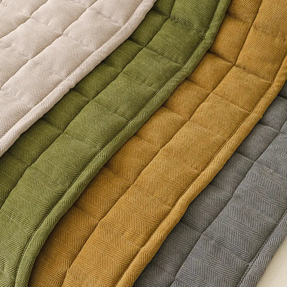 Herringbone Chenille Elegant Breathable Sofa Decoration Non-slip Sofa Cover