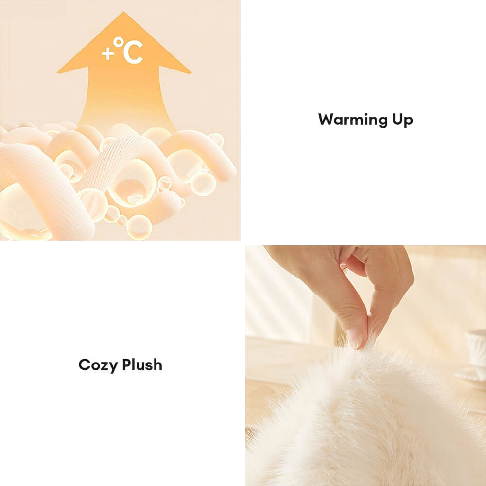 Luxury Skin-Friendly Long Faux Fur One-Piece Multi Functional Sofa Cover