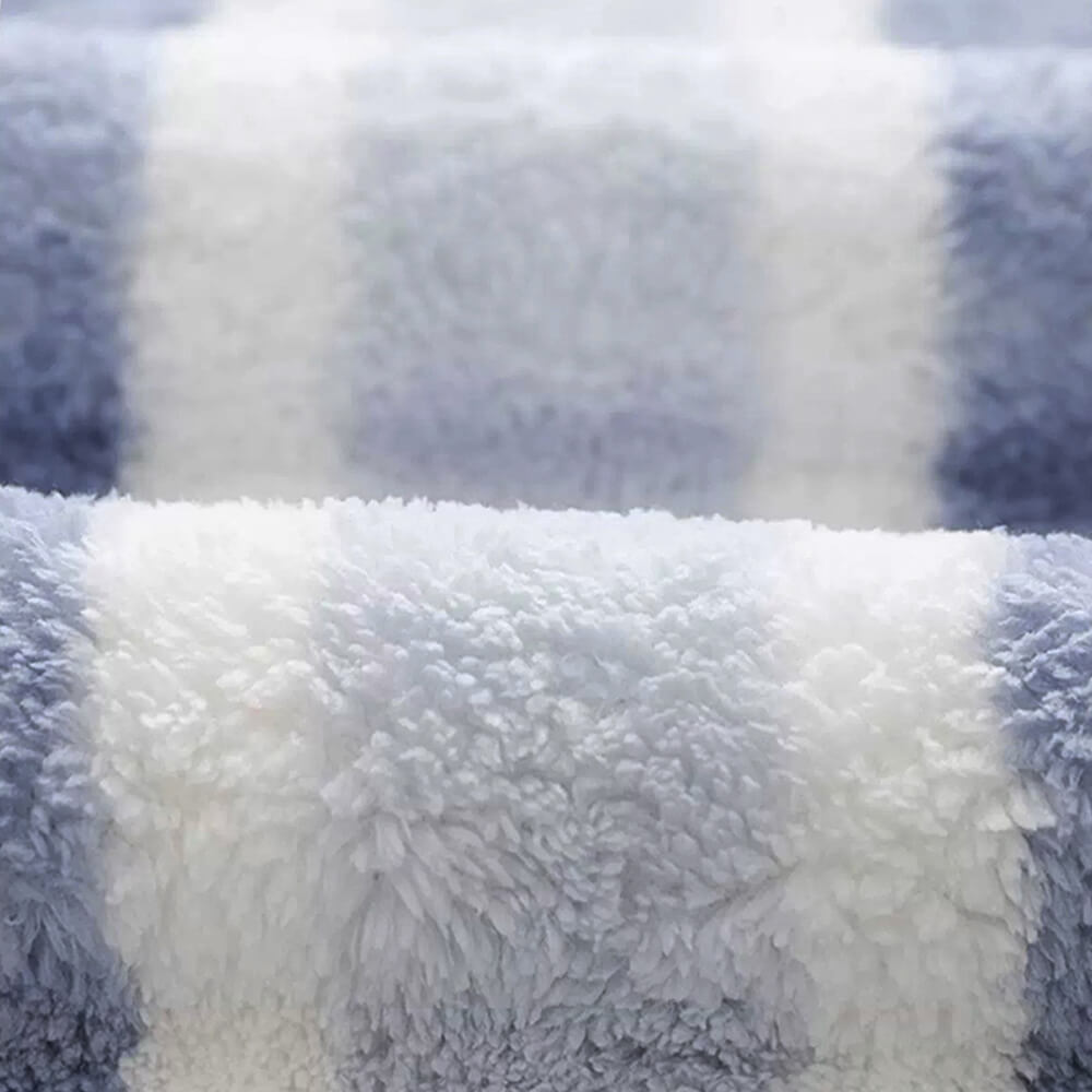 Striped Absorbent Drying Thickened Soft Dog & Cat Bath Towel