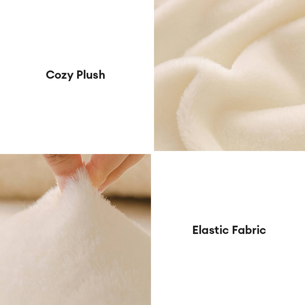 Ultra Soft Skin Friendly Plush Full Coverage Furniture Protector Sofa Cover