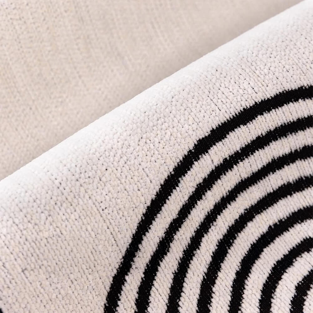 Chenille Arch Pattern Scratch-Resistant Sofa Cover