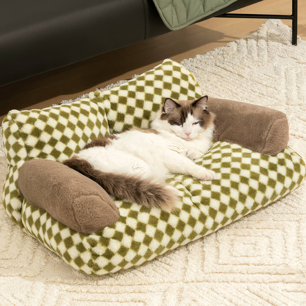 Vintage Leisure Diamond Pet Sofa Bed