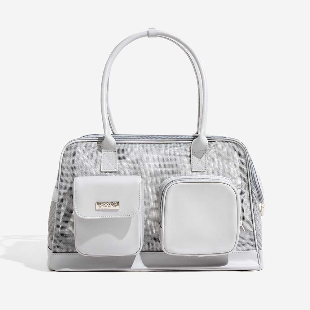 Lightweight Breathable Mesh Safe Pet Carrier - Urban Ease