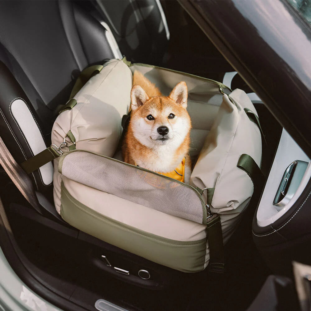 Waterproof Breathable Dog Booster Car Seat- Pup Rover